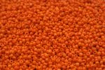 Seed Beads -11/0 size #50 Orange 1/6Pound