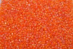 Seed Beads -11/0 size #30 Metal Orange 1/6Pound