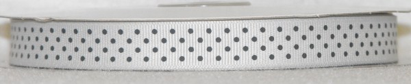 DT417-050 #C10 Silver w/Black Dots - Click Image to Close