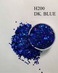 H200 DK. BLUE (1.6MM) 500G/BAG