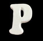 5" Foam Letter- P (1PC)