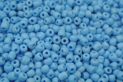 6/0 E Beads #43 Powder Blue 1Pound