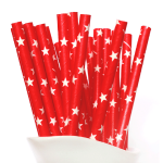 PPS4-68 Red Star Straws (20pcs)