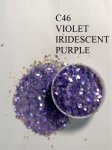 C46 VIOLET IRIDESCENT PURPLE (1.6MM) 500G/BAG