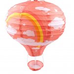 JQ-10BOR 16" Fire Balloon Lantern Orange Rainbow