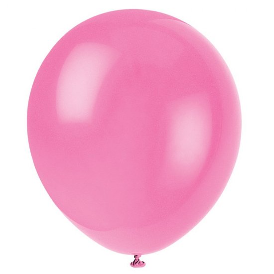 P1050P 12" Balloon Pink (12pcs) - Click Image to Close