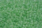 6/0 E Beads #277 Transparent Green 1/6Pound