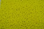 Seed Beads -11/0 size #42 Yellow 1/6Pound