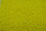 Seed Beads -11/0 size #42 Yellow 1/6Pound