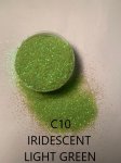 C10 Iridescent Light Green (0.2MM) 500G BAG