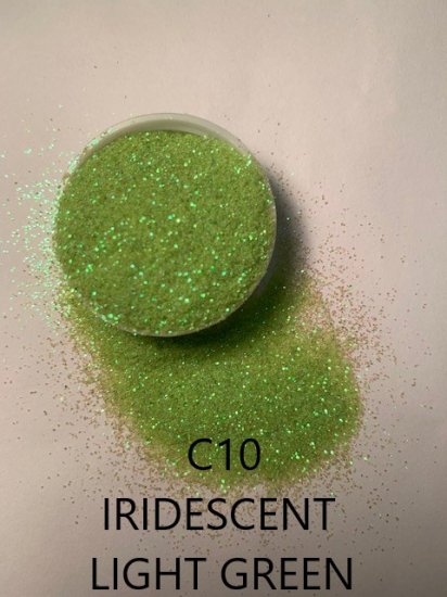 C10 Iridescent Light Green (0.2MM) 500G BAG - Click Image to Close