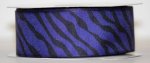 1.5" ZEBRA #64/B Purple w/Black