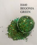 H440 BEGONIA GREEN (1.6MM) 500G/BAG