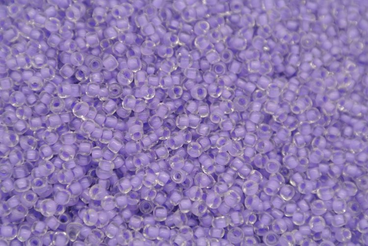 Seed Beads -11/0 size #186 Transparent Purple 1Pound - Click Image to Close