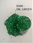 H400 DK. GREEN (1.6MM) 500G/BAG