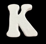 5" Foam Letter- K (1PC)