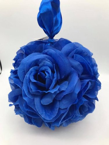 PFB-02RB Royal Blue 10" Flower Ball (1pcs)