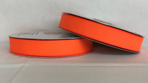 3/8" SATIN #011 Neon Orange