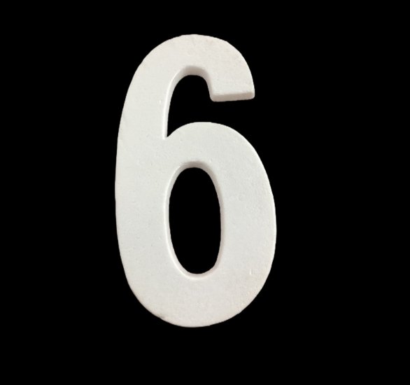 FOAM NUMBER -6 (1PC) - Click Image to Close