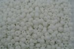 6/0 E Beads #41 White 1/6Pound