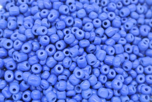 6/0 E Beads #48 Blue 1Pound