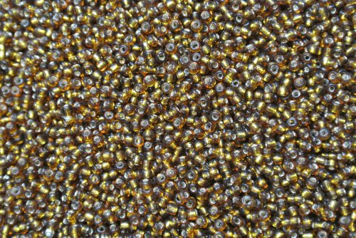Seed Beads -11/0 size #31 Metal Brow 1/6Pound