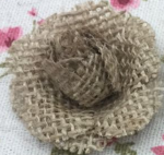 Burlap Flower (12 PCS)
