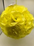 PFB-02Y Yellow 10" Flower Ball (1pcs)