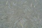 Buggle Beads 3"sizes #401 Clear 1/6Pound