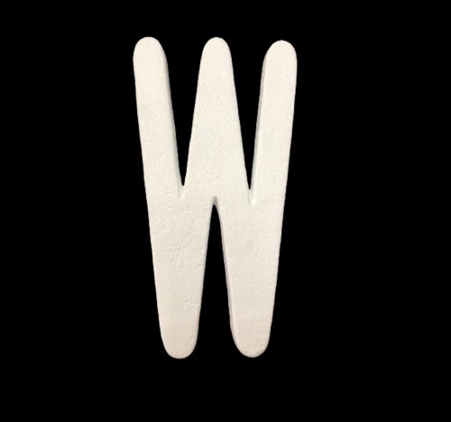 FOAM LETTER -W (1PC)