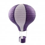 JQ-9APur 12" Fire Balloon Lantern Purple