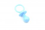 6624 Blue Plastic Pacifiers (12pcs)