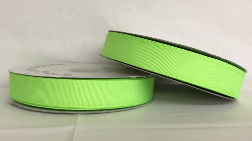 3/8" SATIN #038 Neon Green