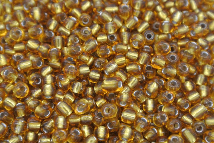 6/0 E Beads #22D Gold 1/6Pound - Click Image to Close