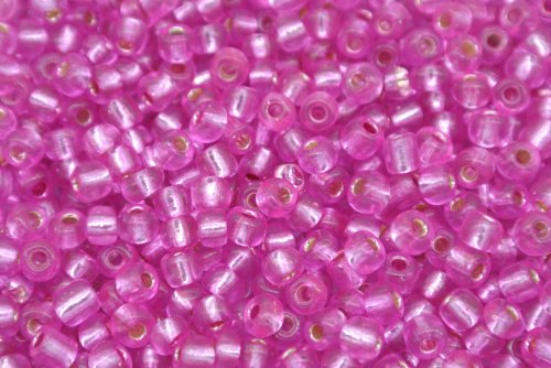 6/0 E Beads #31C Metal Pink 1Pound