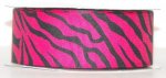 1.5" ZEBRA #22/B Fuchsia w/Black