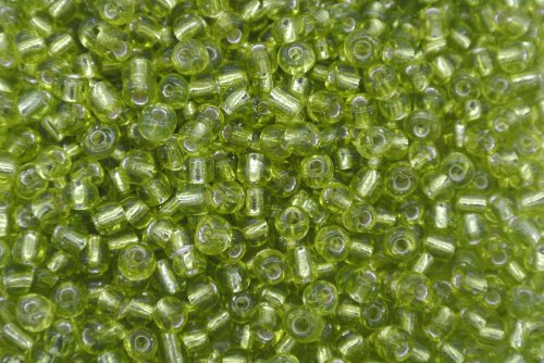 6/0 E Beads #24 Apple Green 1Pound