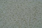 Seed Beads -11/0 size #141 Pearl White 1/6Pound