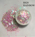 R820 RAINBOW (1.6MM) 500G/BAG