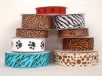 Grosgrain w/Animal Print