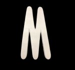 FOAM LETTER -M (1PC)