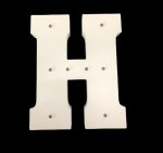 FOAM LETTER -H (1PC)