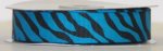 7/8" ZEBRA #68/B Turquoise w/Black
