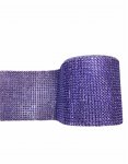 PURPLE RHINESTONE ROLL (10YDS)