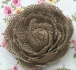 Burlap Flower (12 PCS)