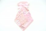 TE-1 Pink Tie with Pin (1pcs)
