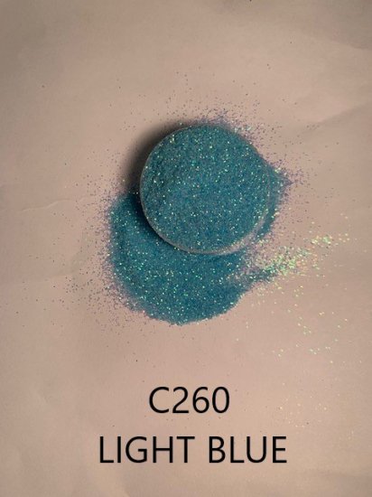 C260 Light Blue (0.2MM) 500G BAG - Click Image to Close