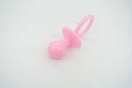 6624 Pink Plastic Pacifiers (12pcs)