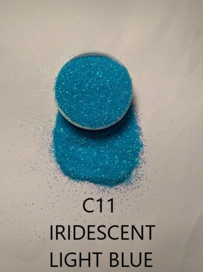 C11 Iridescent Light Blue (0.2MM) 500G BAG - Click Image to Close