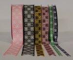 Grosgrain w/Square Print